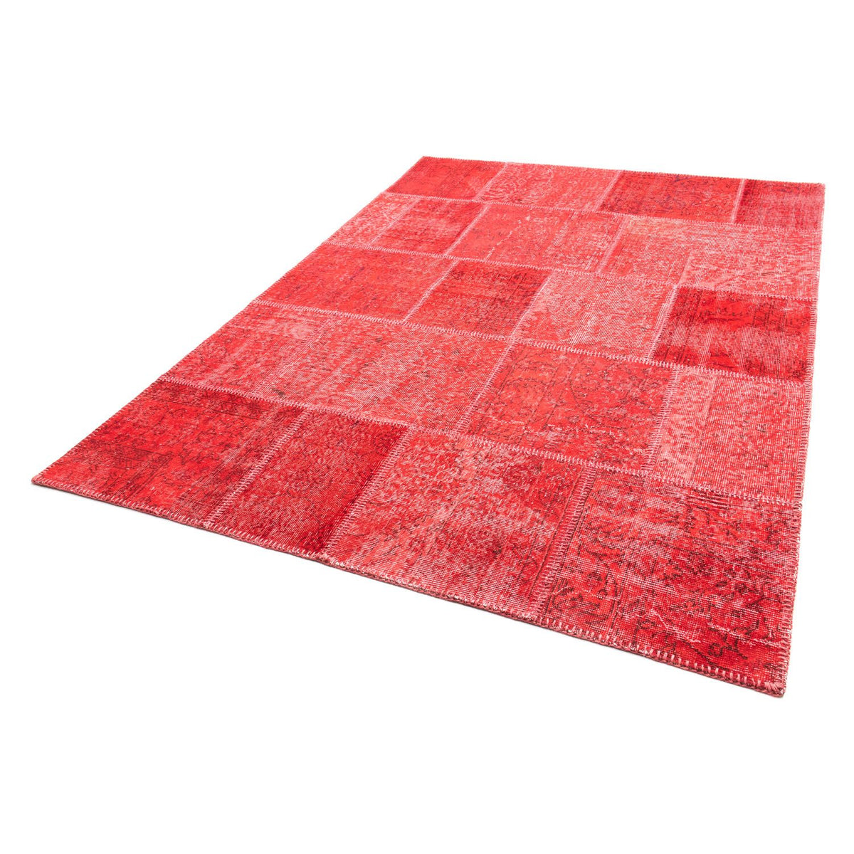 Patchwork Rug 170x240cm - Perserteppich Wollteppich