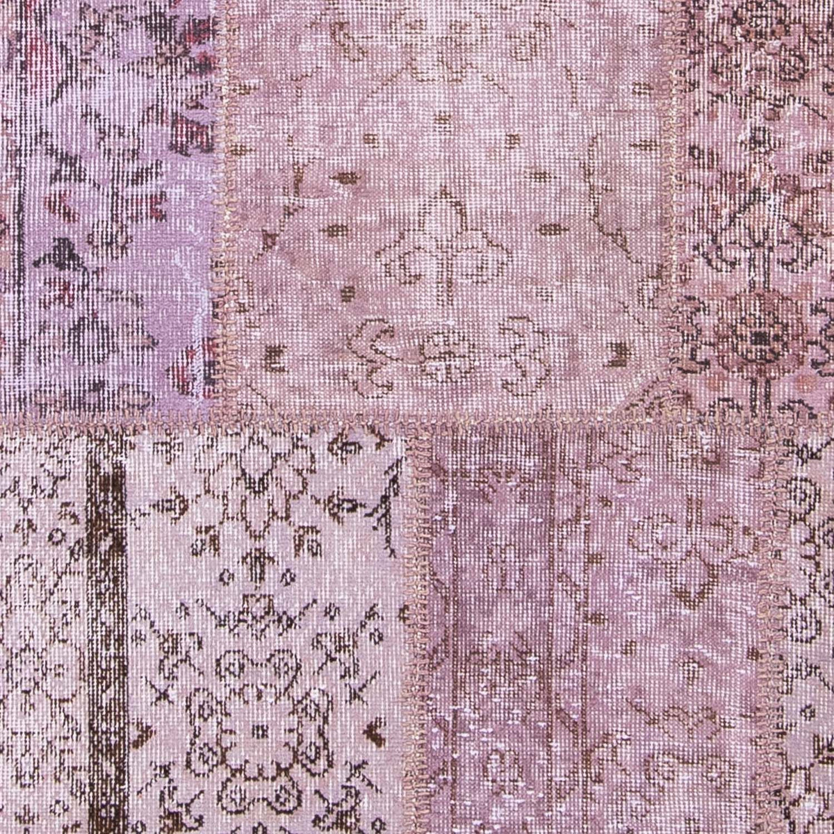 Patchwork Rug - 240 x 170 cm - multicolored