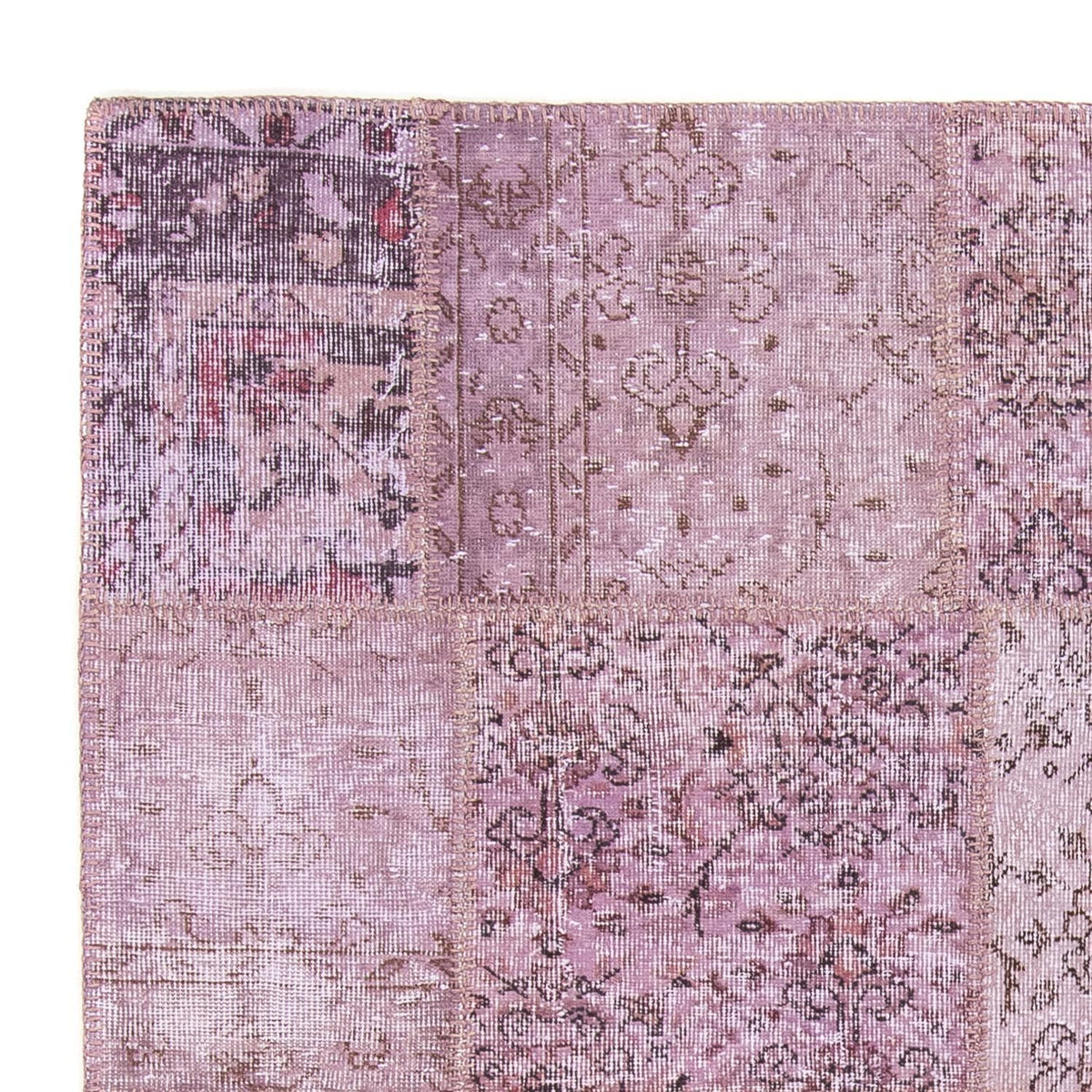 Patchwork Rug - 240 x 170 cm - multicolored