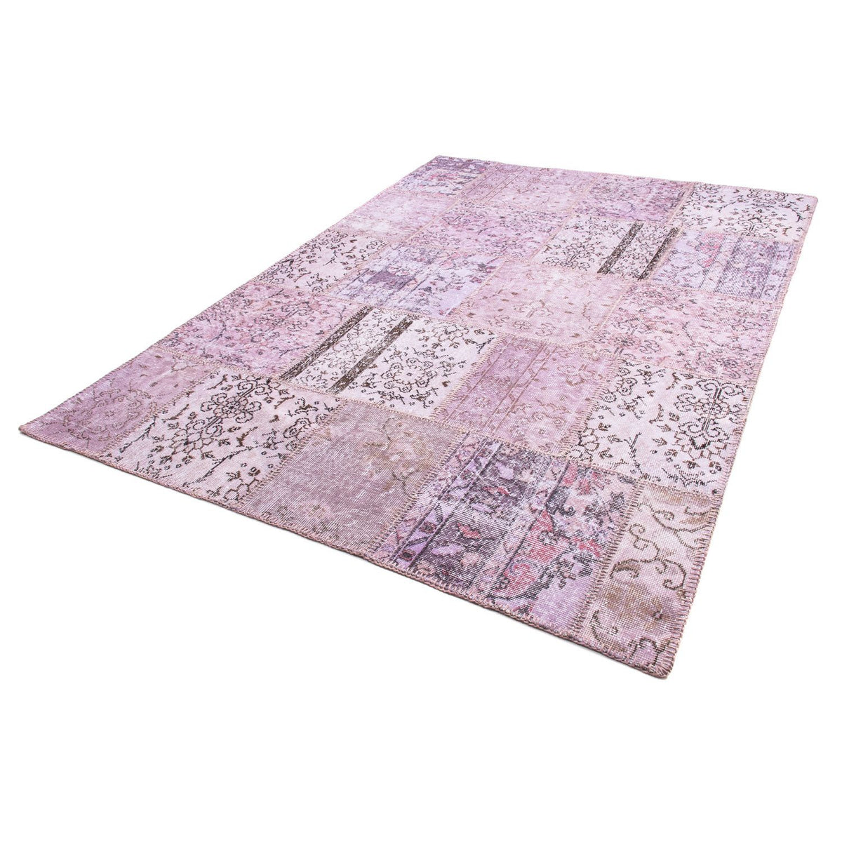 Patchwork Rug - 240 x 170 cm - multicolored