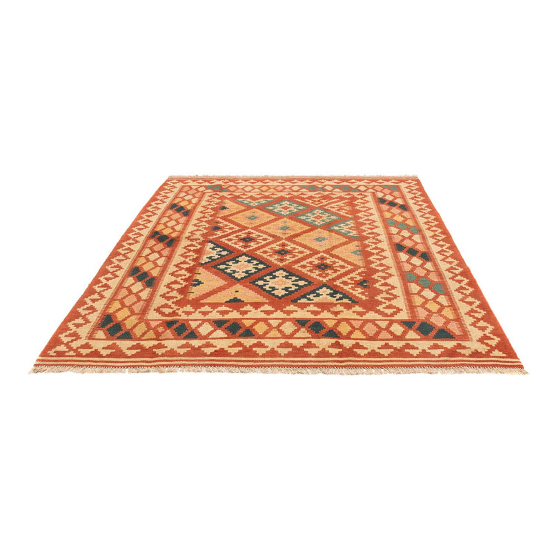 Kelim Rug - Oriental square  - 213 x 193 cm - multicolored