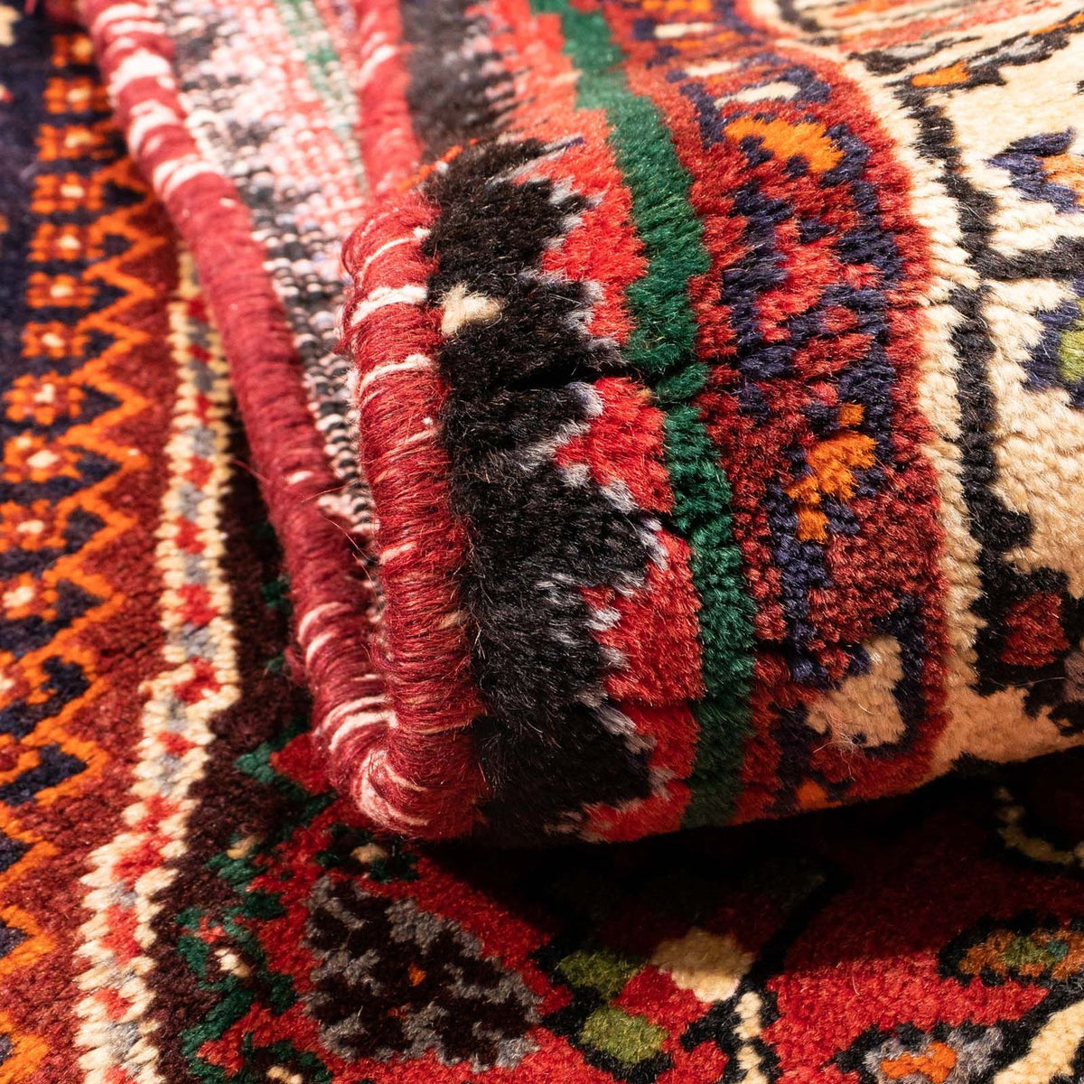 Perser Rug - Nomadic - 185 x 123 cm - dark red