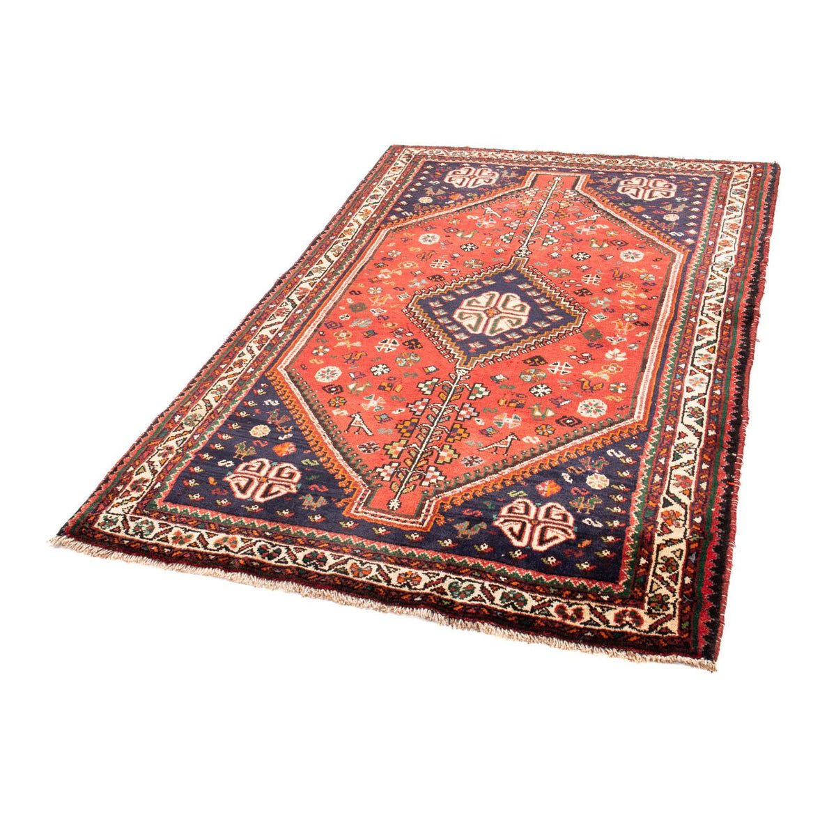 Perser Rug - Nomadic - 185 x 123 cm - dark red
