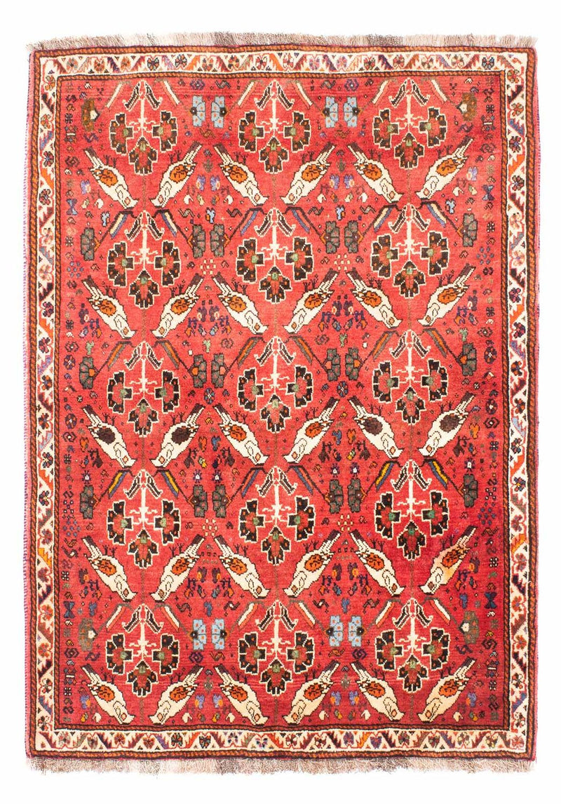 Perser Rug - Nomadic - 162 x 117 cm - light red