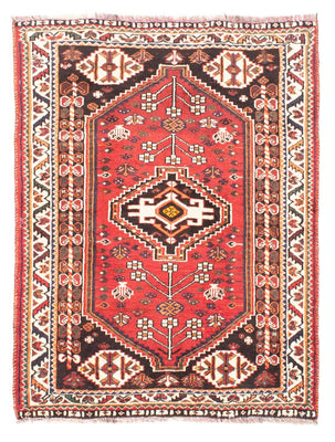 Perser Rug - Nomadic - 147 x 110 cm - red