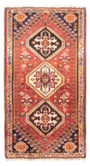 Shiraz Rug 80x153cm - Persian Rugs - Rectangle / Dark Red / 80 x 153 cm Rectangle