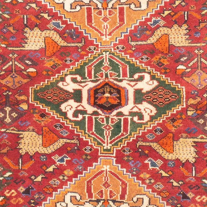 Perser Rug - Nomadic - 143 x 110 cm - dark red