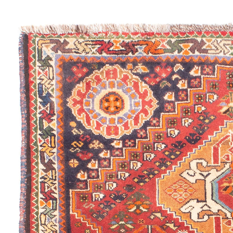 Perser Rug - Nomadic - 143 x 110 cm - dark red