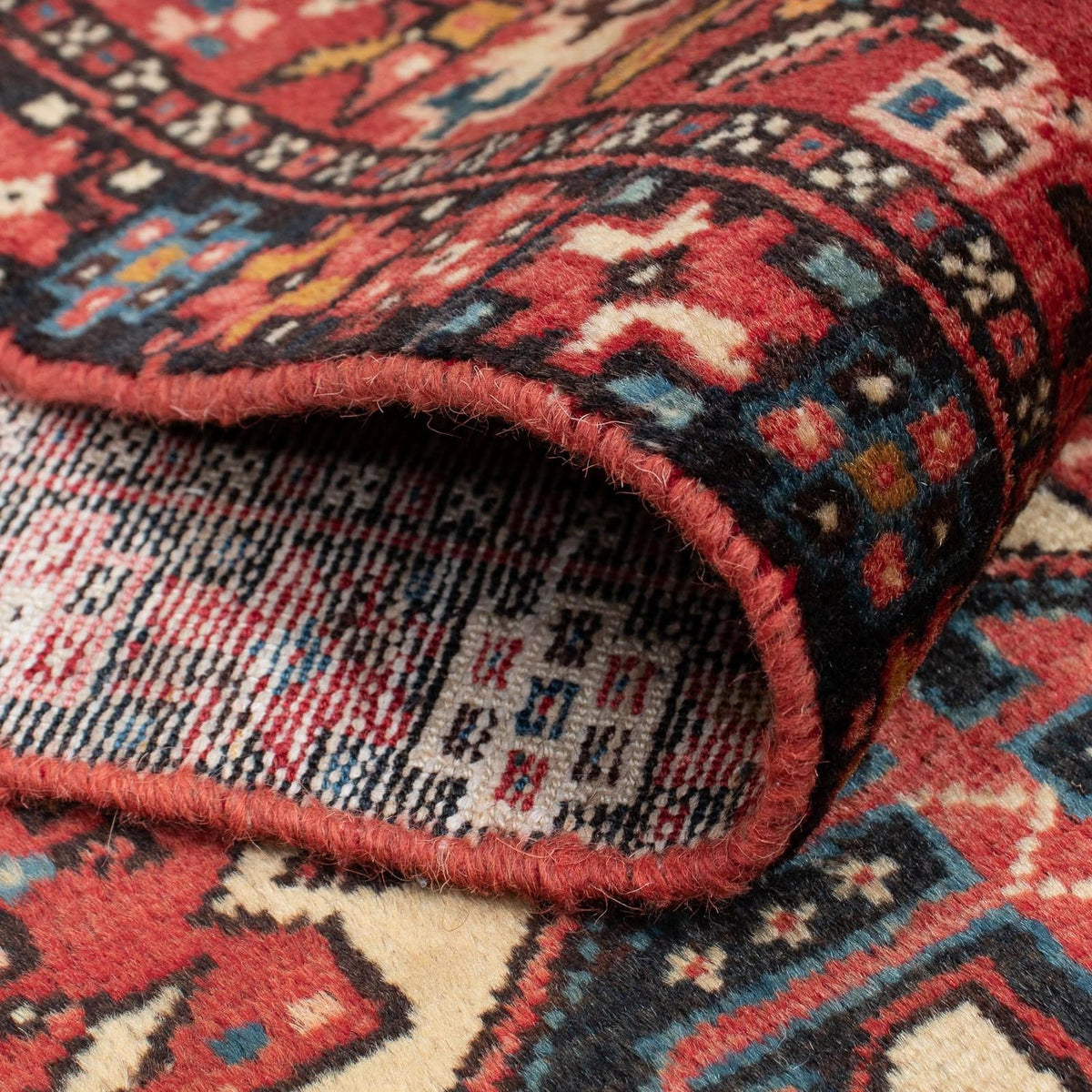 Runner Perser Rug - Nomadic - 338 x 75 cm - dark red