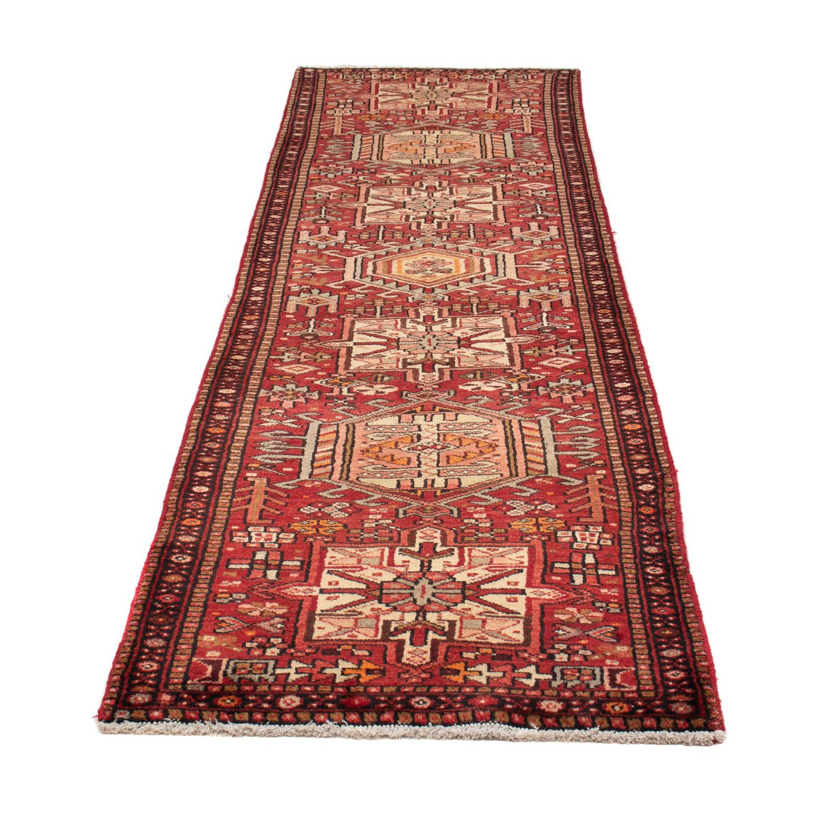 Runner Perser Rug - Nomadic - 260 x 77 cm - rust