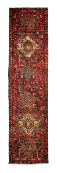 Runner Perser Rug - Nomadic - 310 x 75 cm - dark red