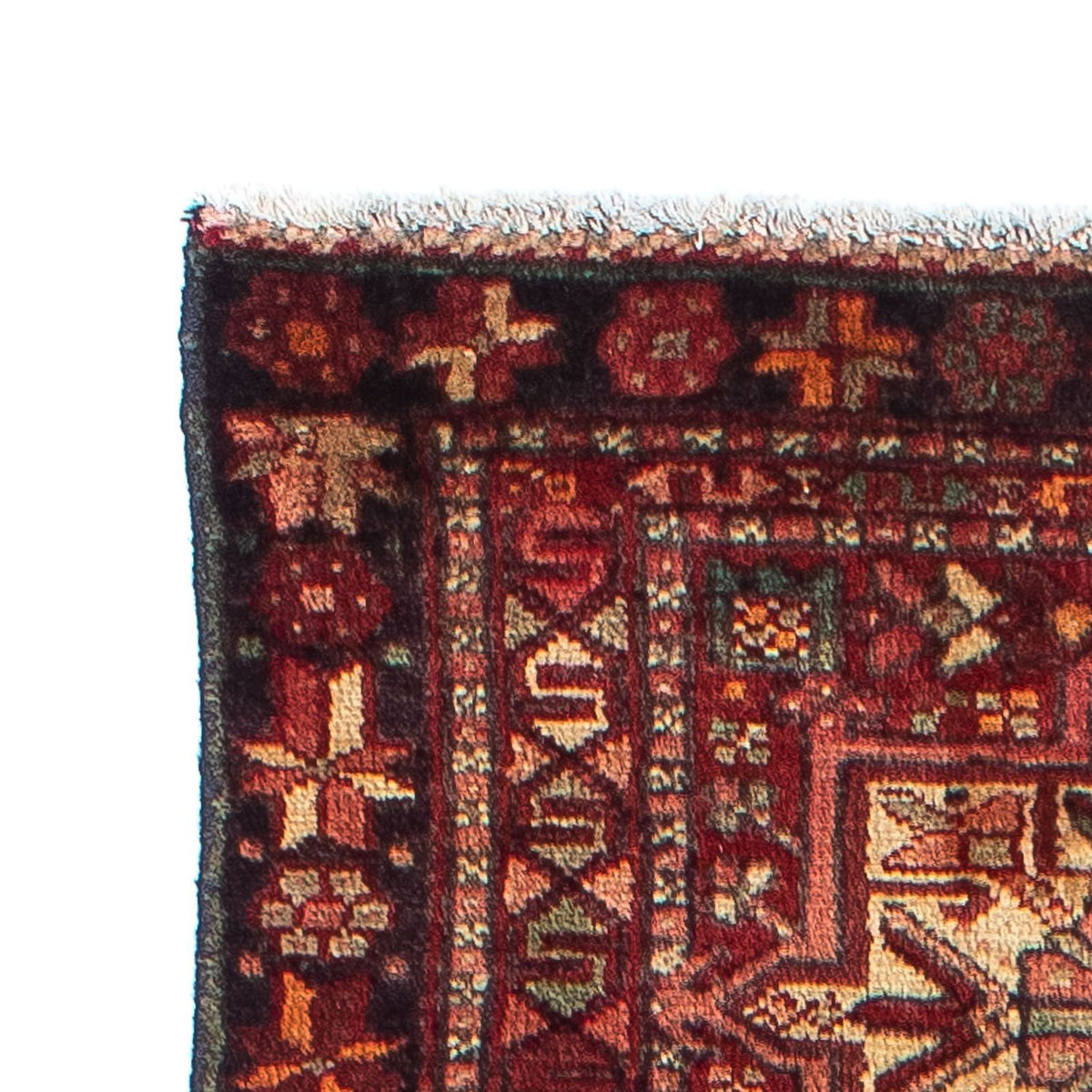 Runner Perser Rug - Nomadic - 310 x 80 cm - dark red