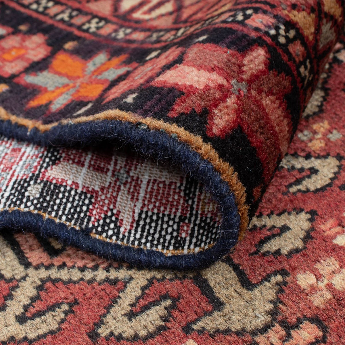 Runner Perser Rug - Nomadic - 310 x 80 cm - dark red