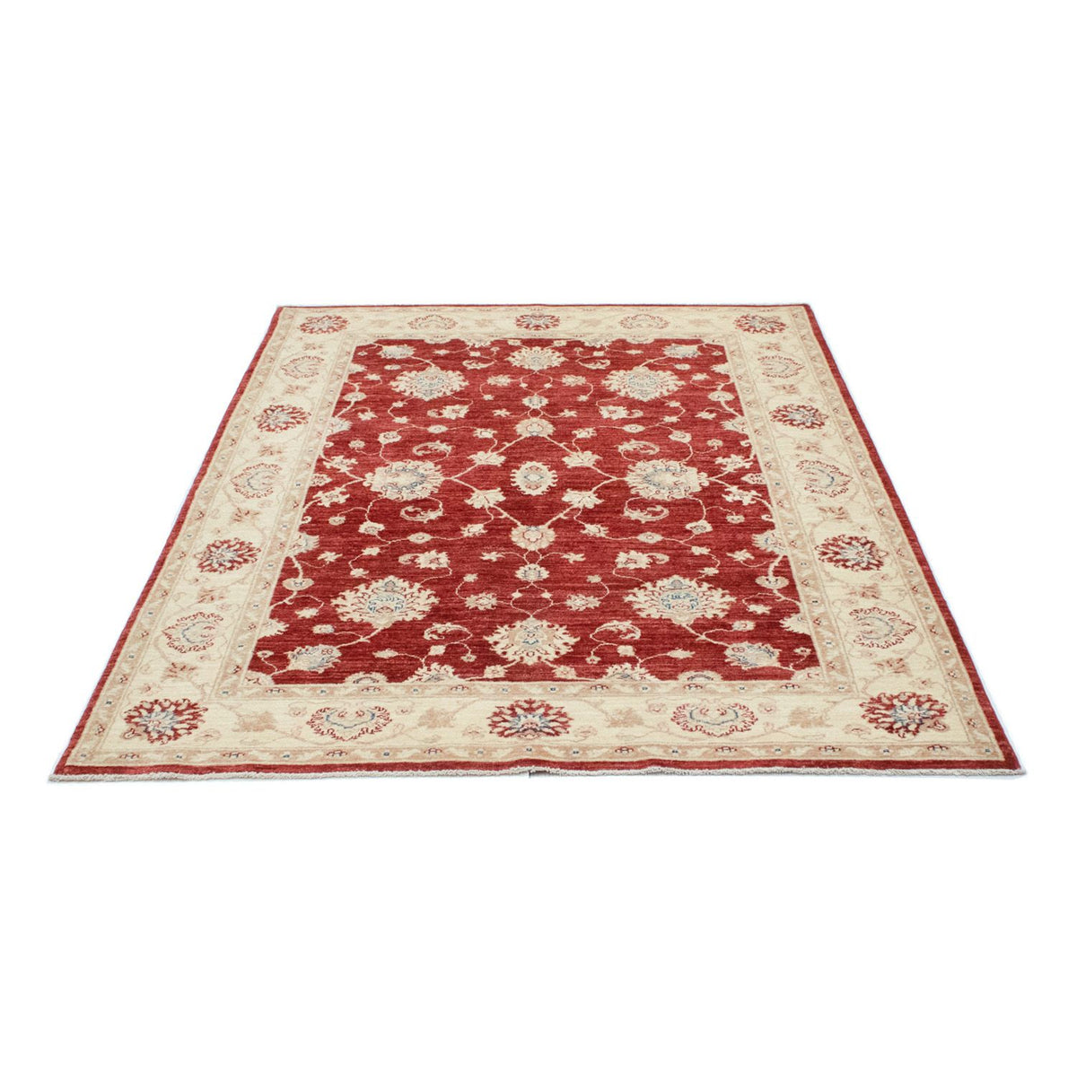 Ziegler Rug - 198 x 147 cm - dark red