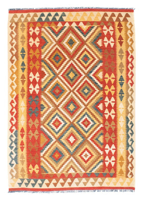 Kelim Rug - Oriental - 200 x 133 cm - red