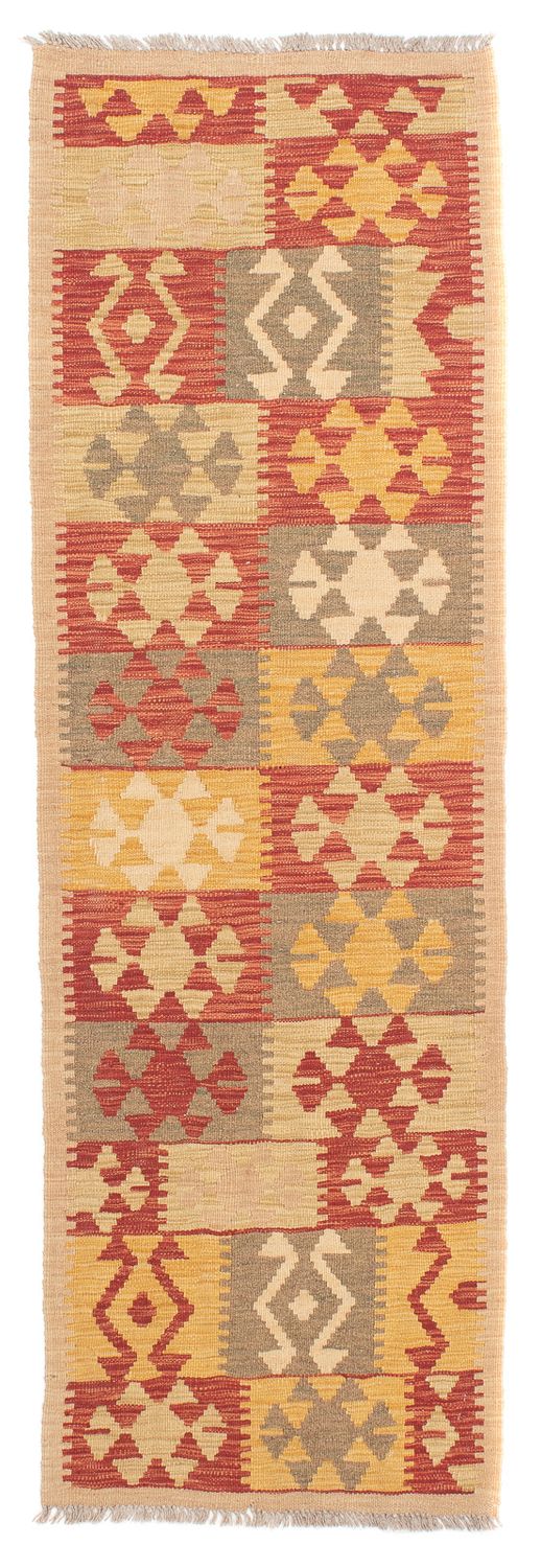 Runner Kelim Rug - Splash - 206 x 62 cm - multicolored