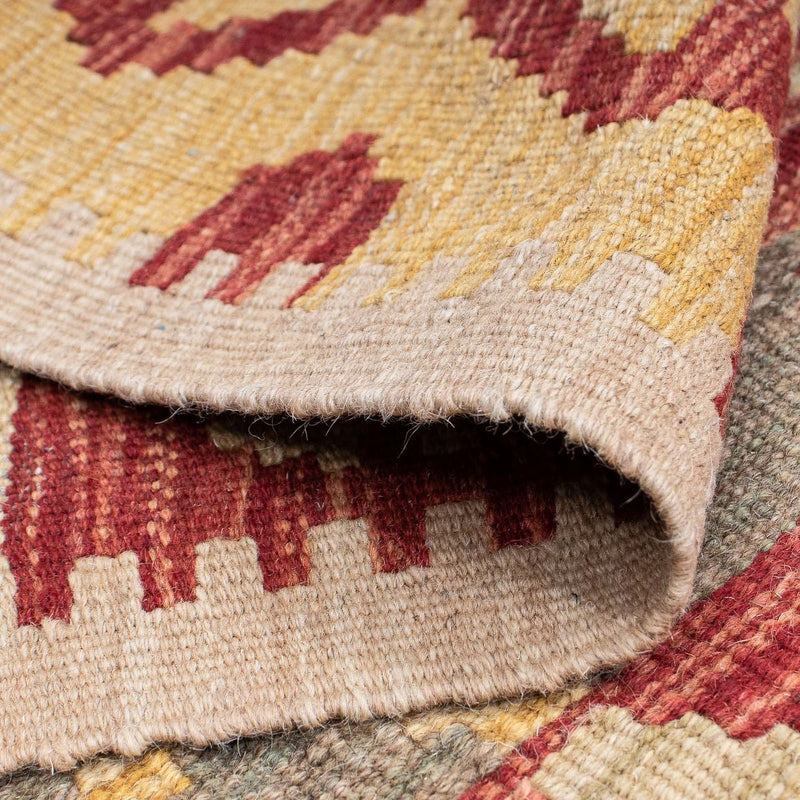 Runner Kelim Rug - Splash - 206 x 62 cm - multicolored