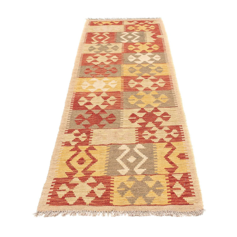 Runner Kelim Rug - Splash - 206 x 62 cm - multicolored
