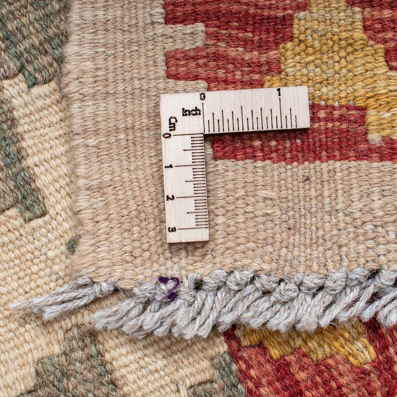 Runner Kelim Rug - Splash - 206 x 62 cm - multicolored