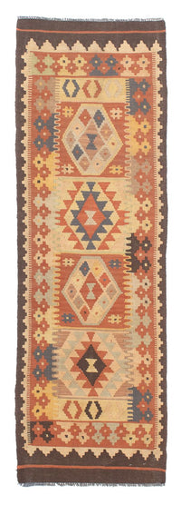 Runner Kelim Rug - Splash - 200 x 62 cm - multicolored