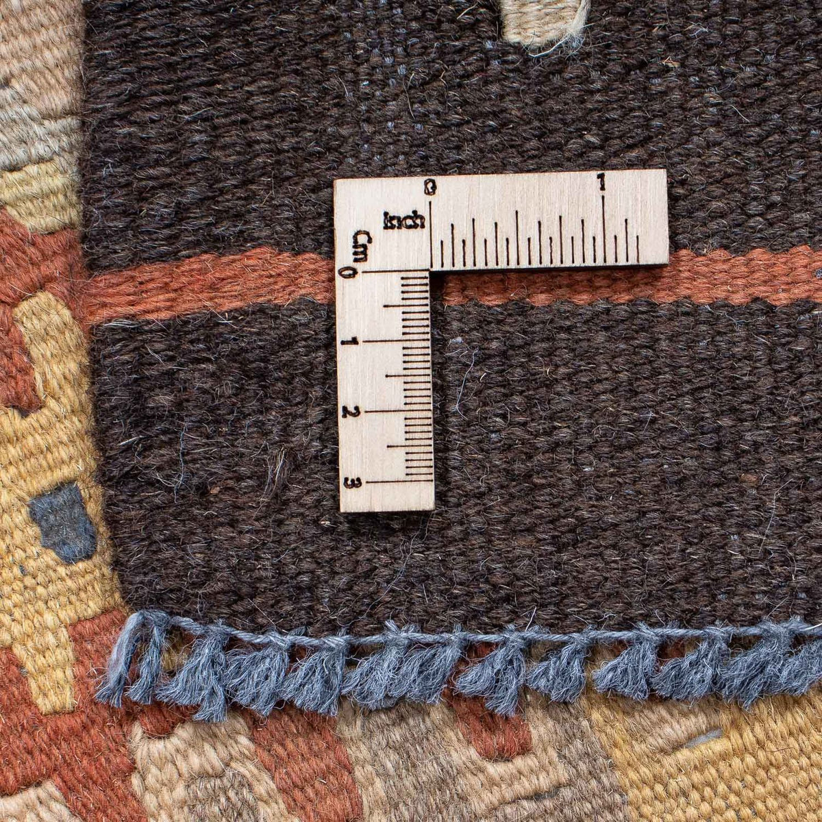 Runner Kelim Rug - Splash - 200 x 62 cm - multicolored