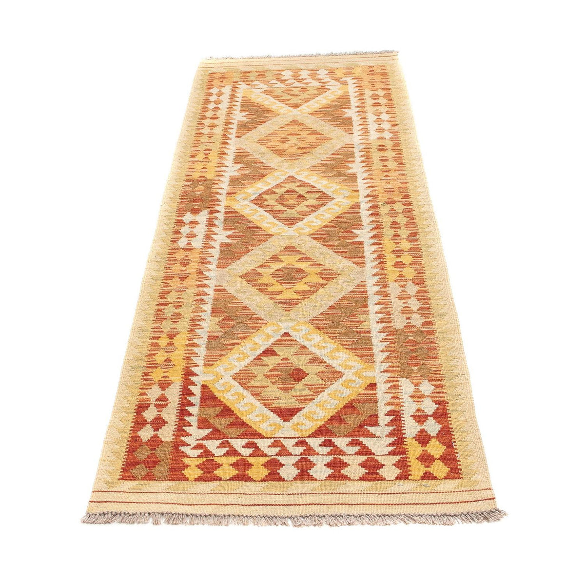 Runner Kelim Rug - Splash - 192 x 65 cm - multicolored
