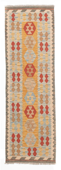 Runner Kelim Rug - Splash - 212 x 65 cm - multicolored