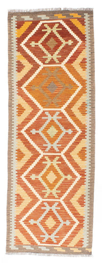 Runner Kelim Rug - Oriental - 205 x 71 cm - rust