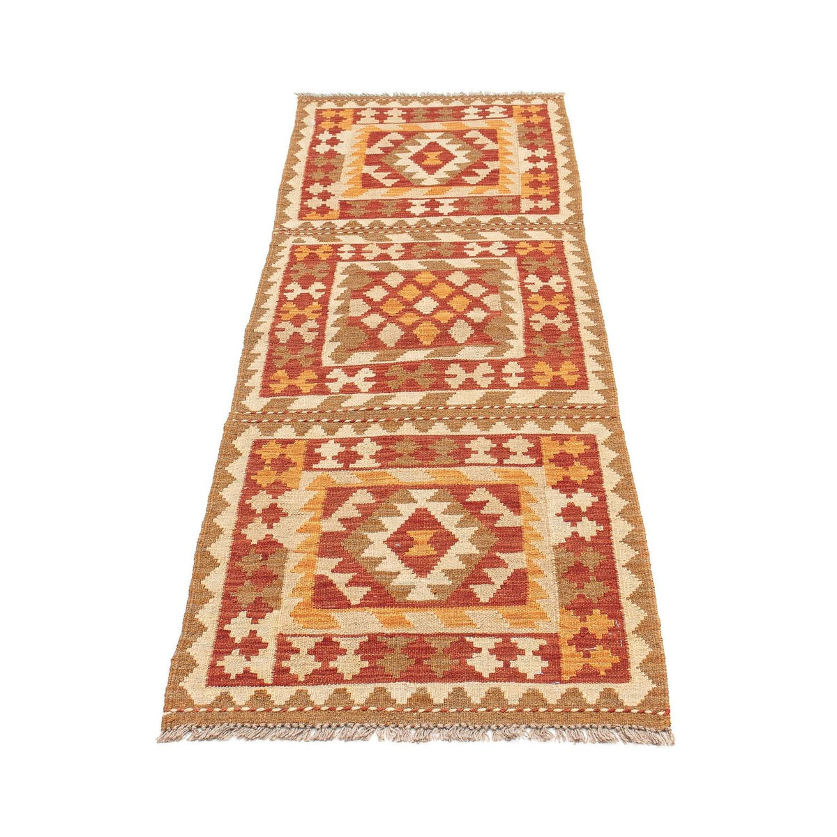 Runner Kelim Rug - Splash - 187 x 59 cm - multicolored