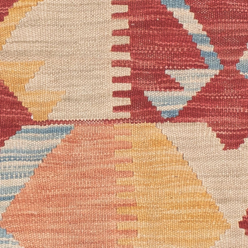 Runner Kelim Rug - Splash - 203 x 69 cm - multicolored