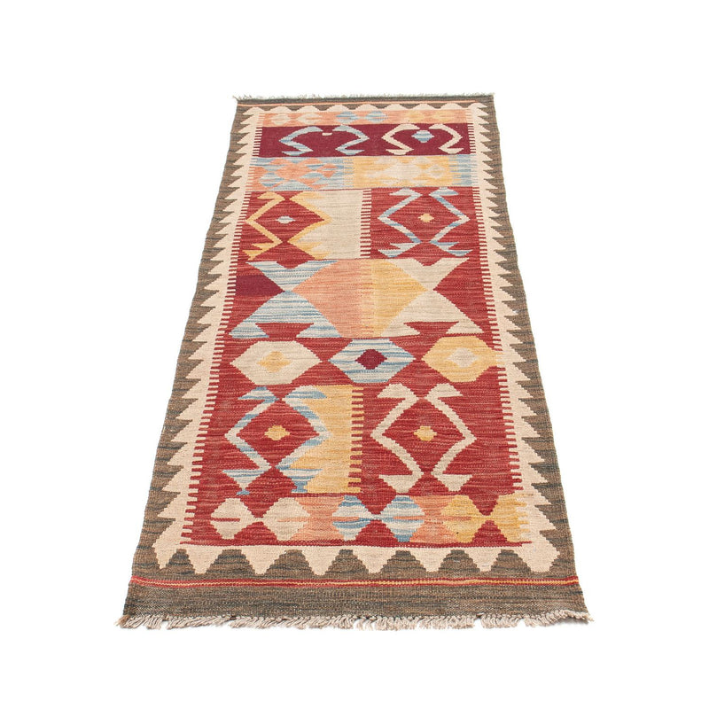 Runner Kelim Rug - Splash - 203 x 69 cm - multicolored