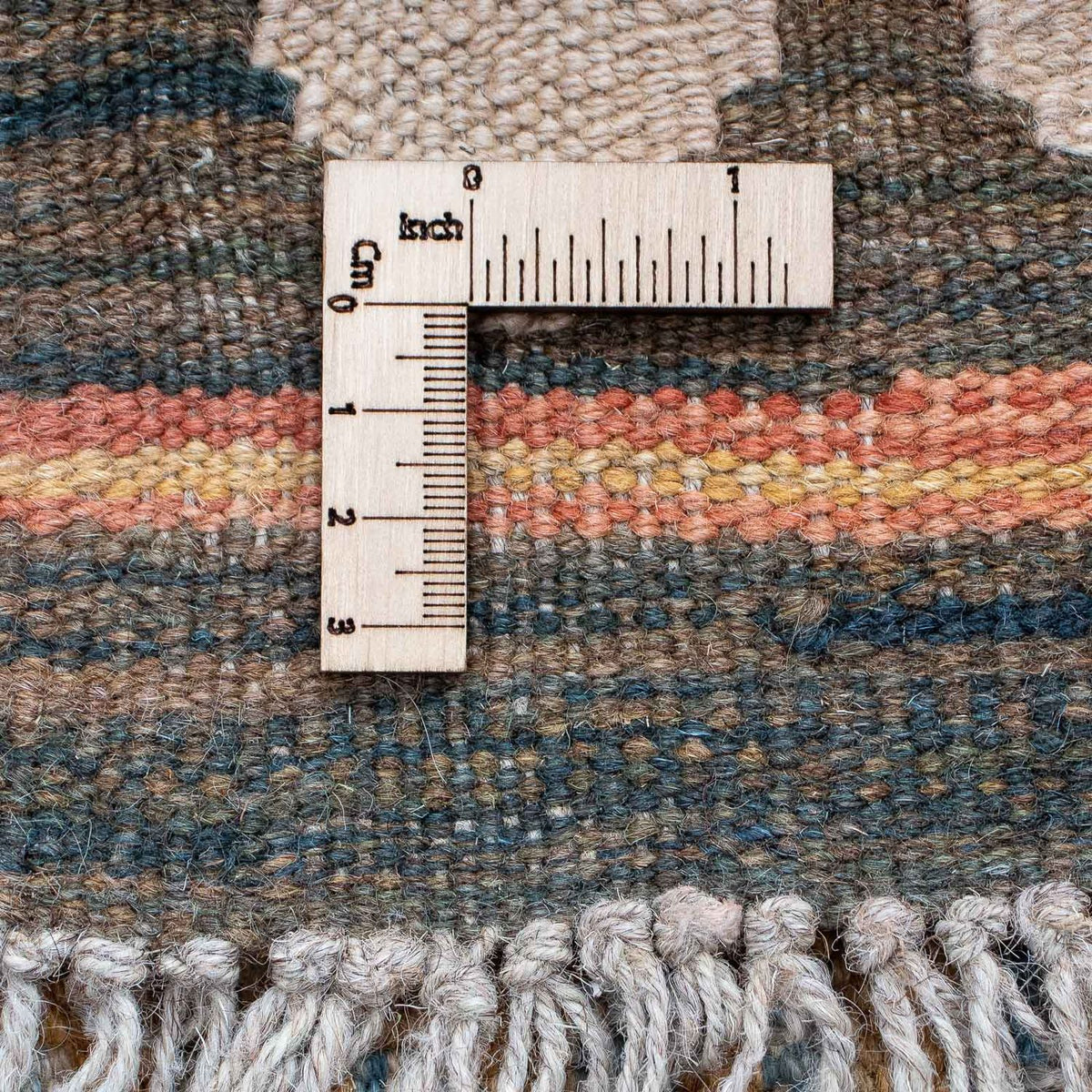 Runner Kelim Rug - Splash - 203 x 69 cm - multicolored