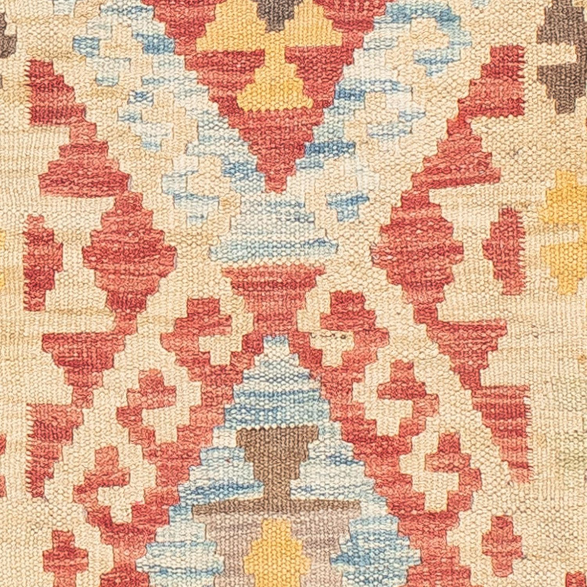 Runner Kelim Rug - Splash - 199 x 53 cm - multicolored