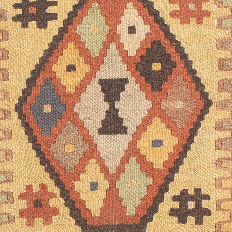 Runner Kelim Rug - Splash - 204 x 59 cm - multicolored