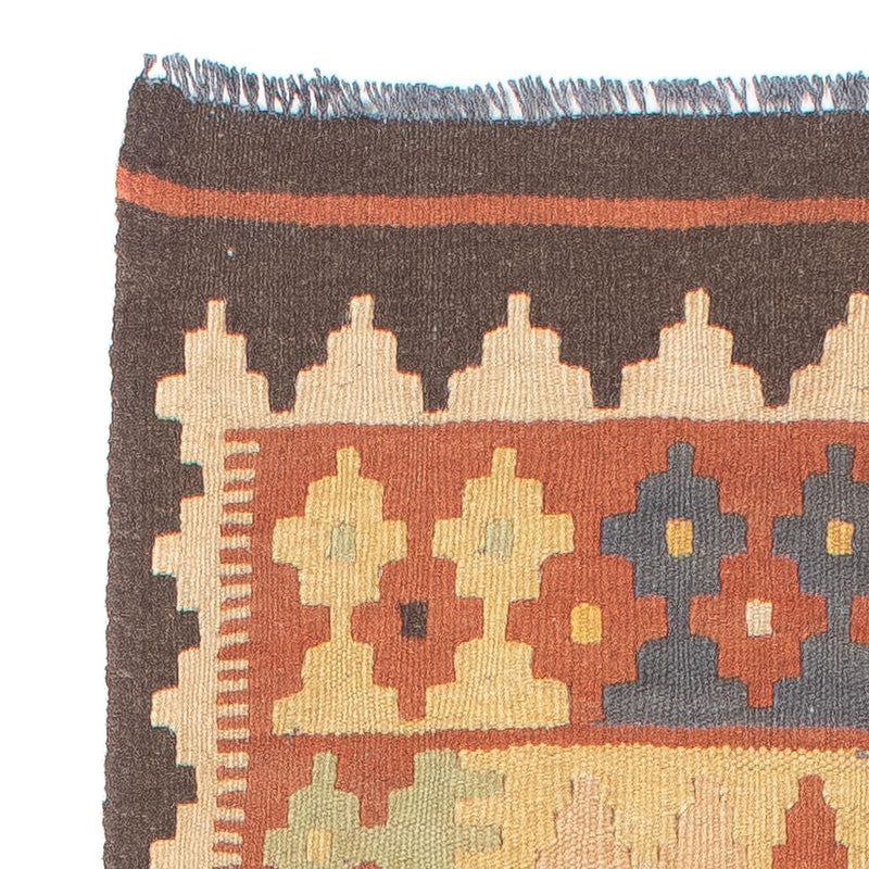 Runner Kelim Rug - Splash - 204 x 59 cm - multicolored