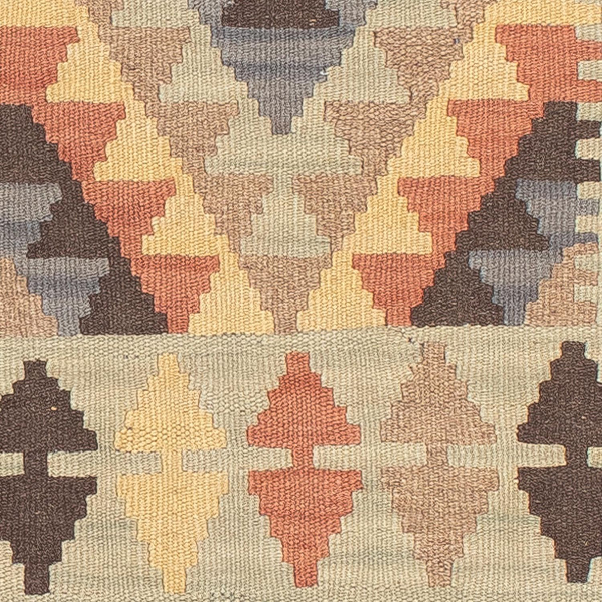 Runner Kelim Rug - Splash - 198 x 57 cm - multicolored