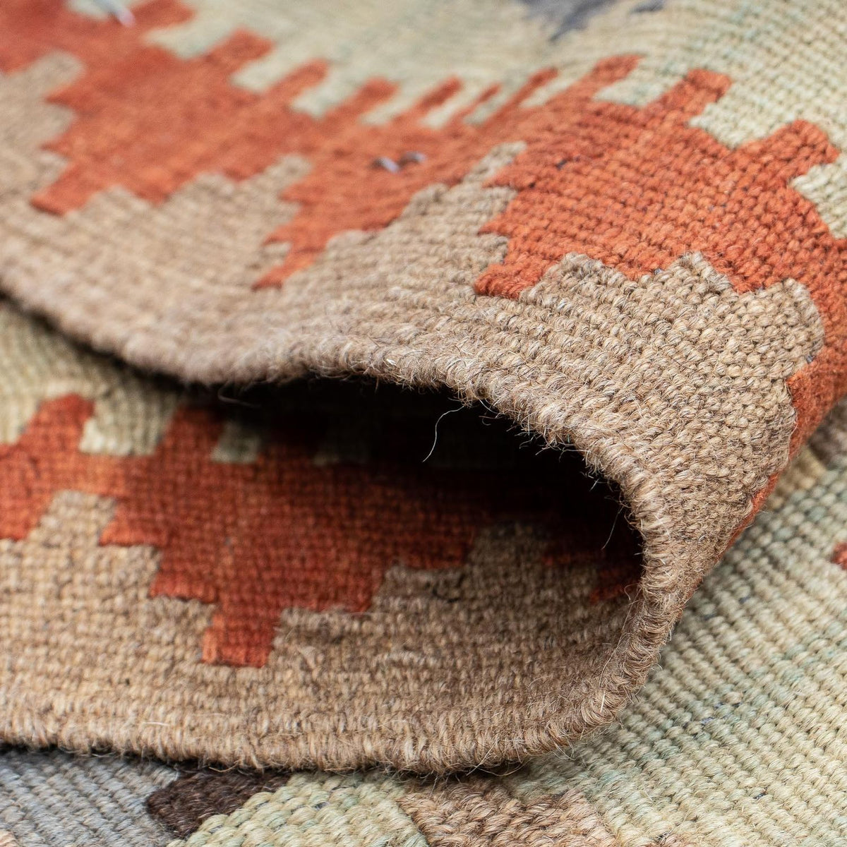 Runner Kelim Rug - Splash - 198 x 57 cm - multicolored