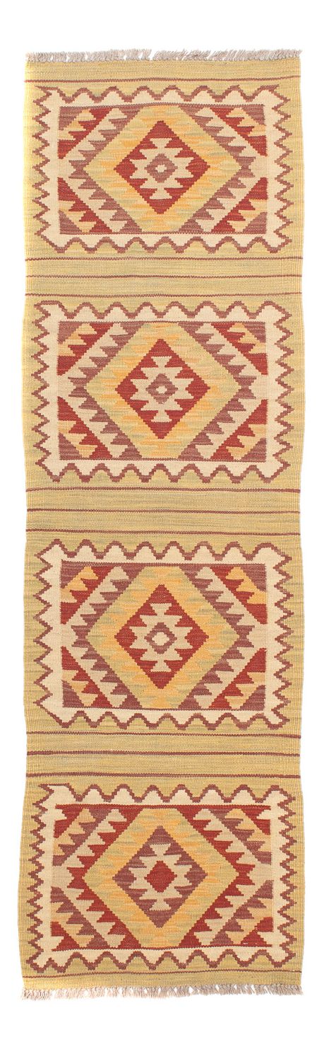 Runner Kelim Rug - Splash - 201 x 54 cm - multicolored