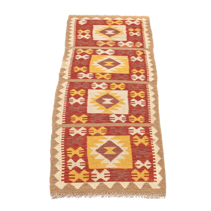 Runner Kelim Rug - Splash - 195 x 50 cm - multicolored