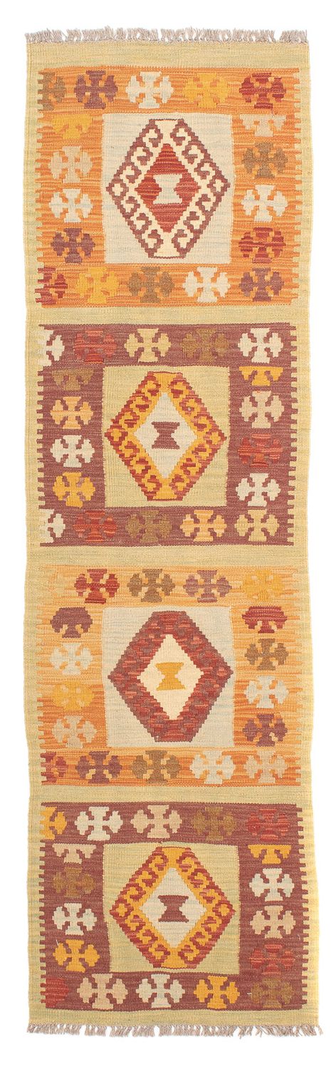 Runner Kelim Rug - Splash - 194 x 48 cm - multicolored