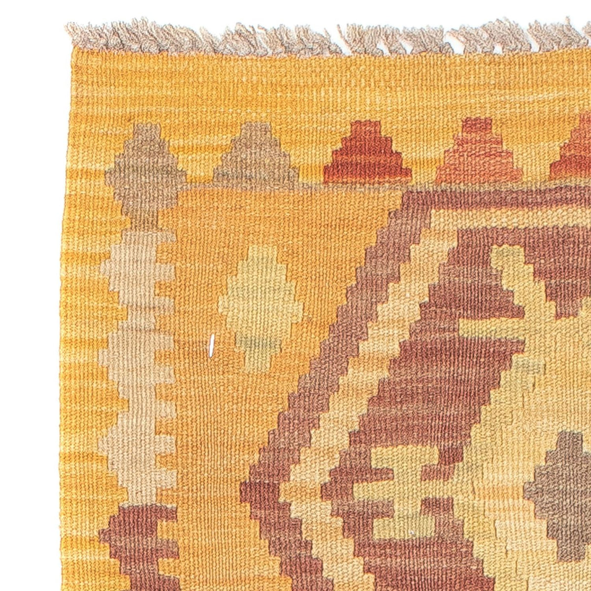 Runner Kelim Rug - Splash - 191 x 52 cm - gold