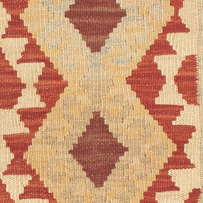 Runner Kelim Rug - Splash - 191 x 60 cm - light brown