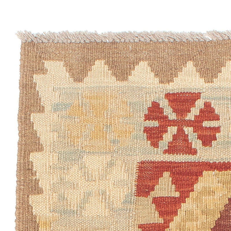 Runner Kelim Rug - Splash - 191 x 60 cm - light brown