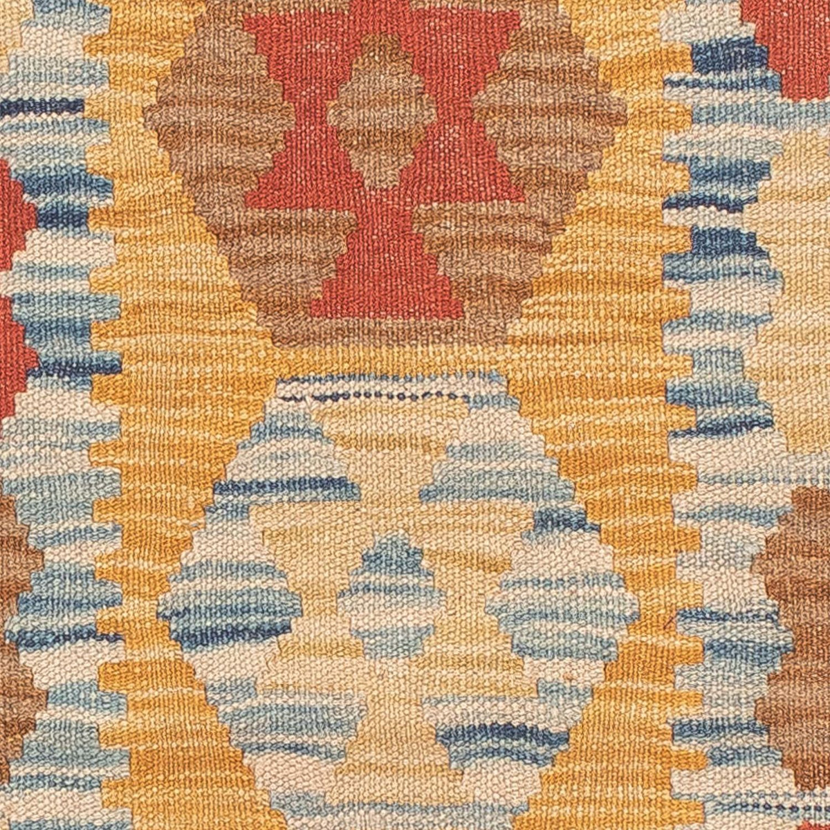 Runner Kelim Rug - Splash - 214 x 65 cm - multicolored