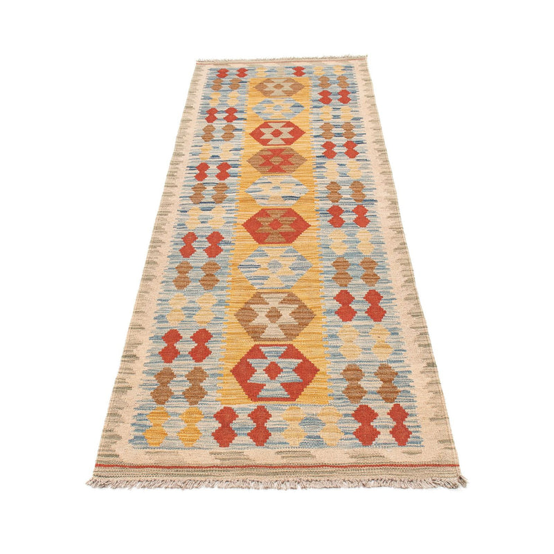 Runner Kelim Rug - Splash - 214 x 65 cm - multicolored