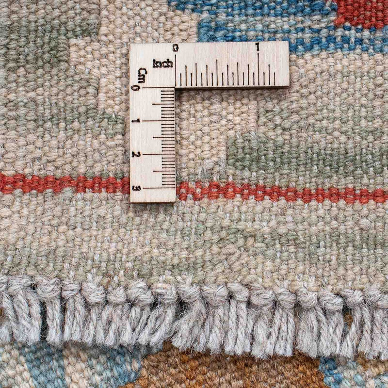 Runner Kelim Rug - Splash - 214 x 65 cm - multicolored