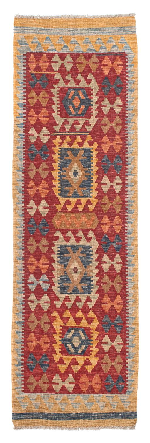 Runner Kelim Rug - Splash - 214 x 63 cm - multicolored