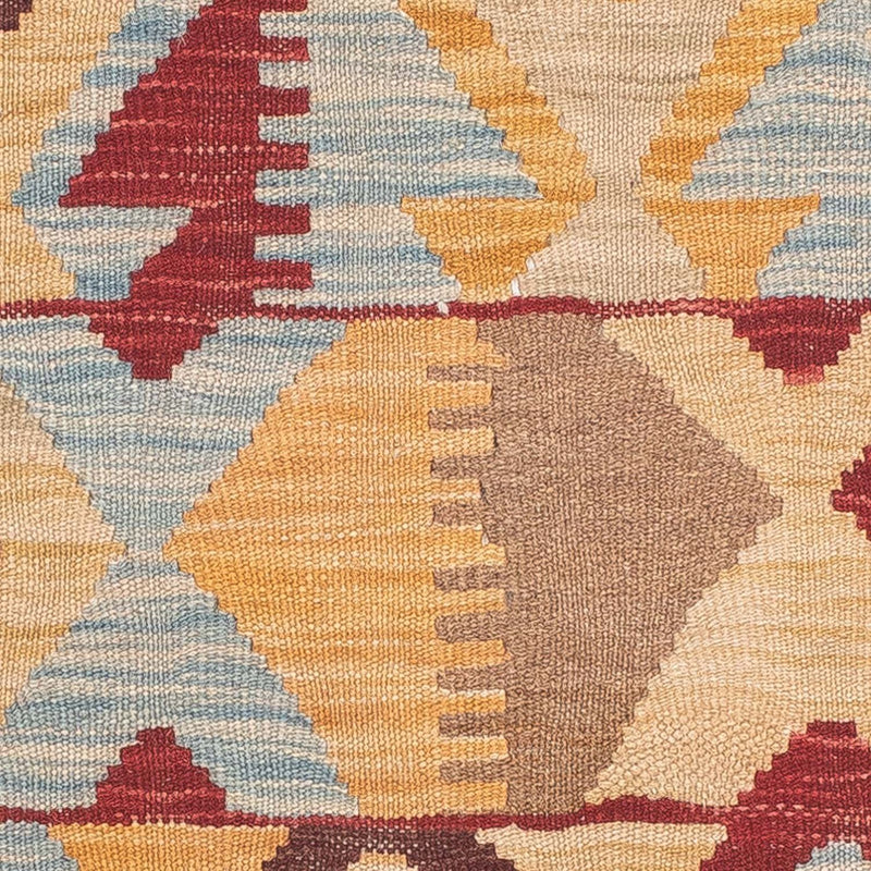 Runner Kelim Rug - Splash - 203 x 68 cm - light brown