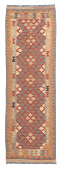 Runner Kelim Rug - Splash - 199 x 57 cm - multicolored