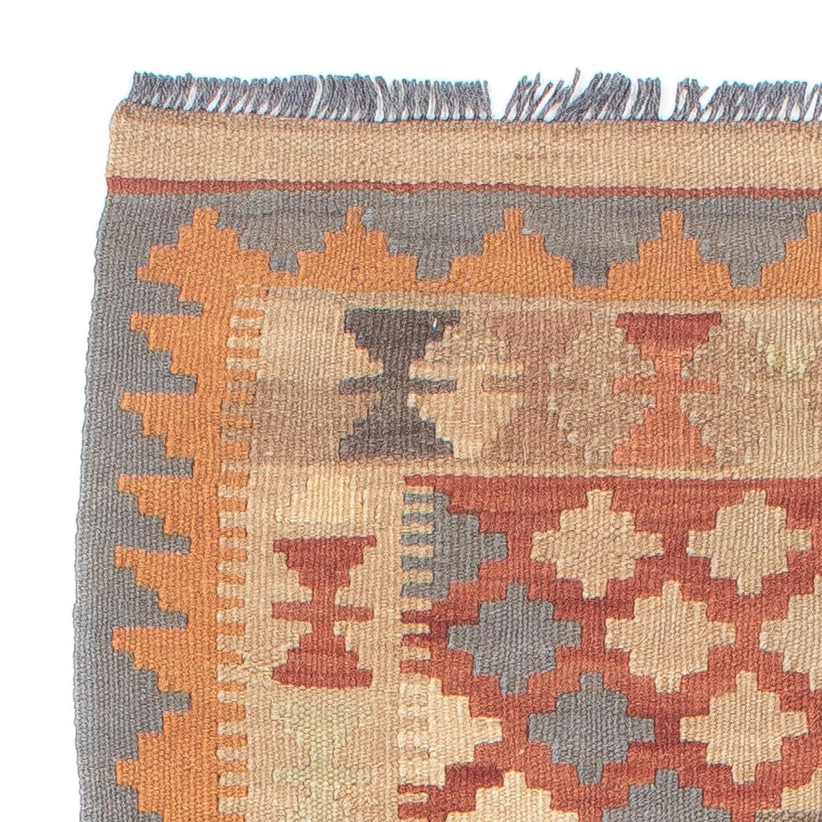 Runner Kelim Rug - Splash - 199 x 57 cm - multicolored